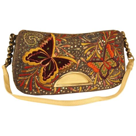 dior purse vintage|christian Dior vintage butterfly purse.